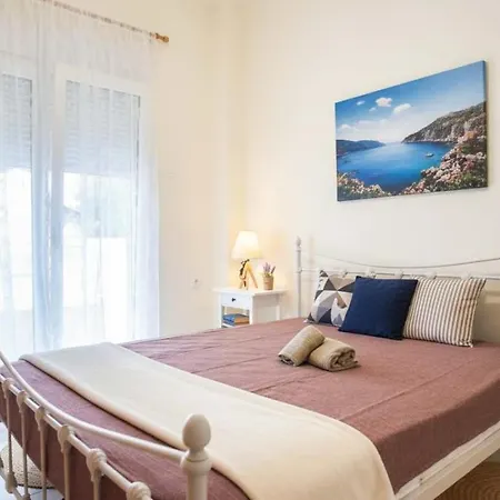 Apartamento Spacious 2 Bd Seafront Escape In Volos W Patio *